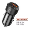 Toocki 50W Car Charger PD3
