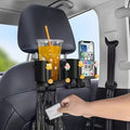Multifunctional Car Seat Back Storage Rack with Cup