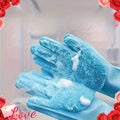 Pet bath gloves