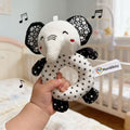 Animal Print Hand-Held Ring Rattles - a Perfect