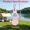 2/4pcs Heavy-Duty Portable Hanging Water Bottles Clip