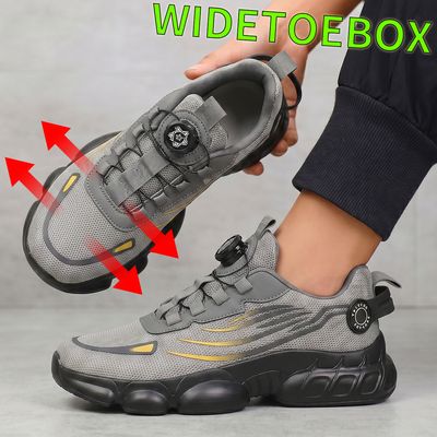 Men's Wide-Toe Sneakers
