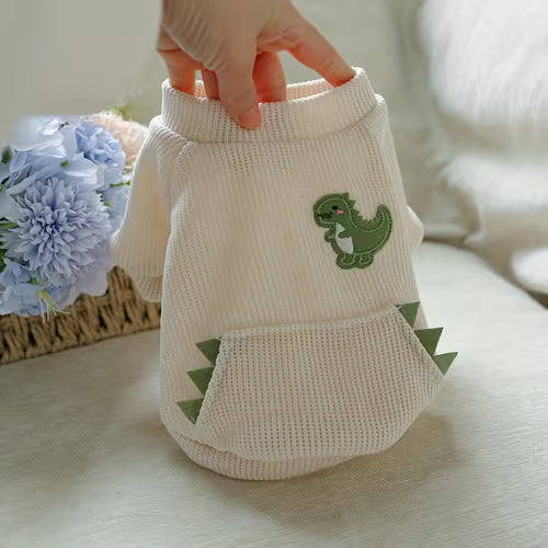 Dada Dinosaur Crewneck - Pet Puppy Clothes Cat Stuff