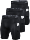 3pcs Set of Men's Athletic Shorts Suitable for Running