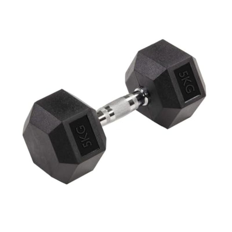 LocalRubber Hex Dumbell 5 kg