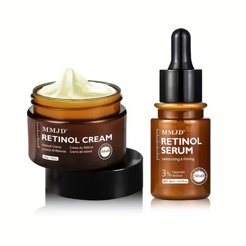 1 Set (2pcs) Retinol-Based Skincare Products