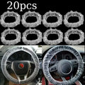 20pcs Disposable Steering Wheel Cover! Transparent