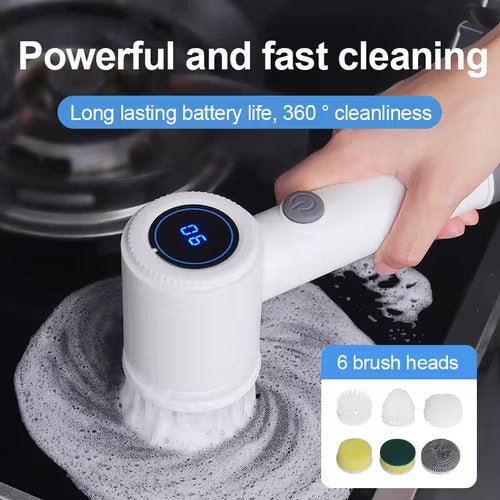 Upgraded Electric Spin Cleaning Brush | Save Time!