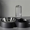 Dual-Use Cat and Dog Feeder and Waterer