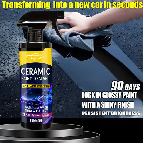 Car Nano Ceramic Coating Spray: --500ML---All-in-One