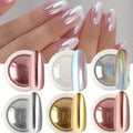6-Color Friction Laser Aurora Chrome Nail Mirror