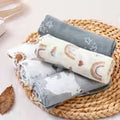 5pcs/Set Muslin Baby Blanket New Prints Soft Fabric