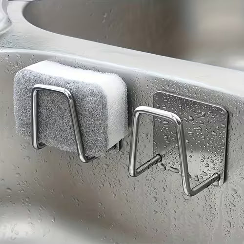 2-Pack Stainless Steel Sink Sponge Holder