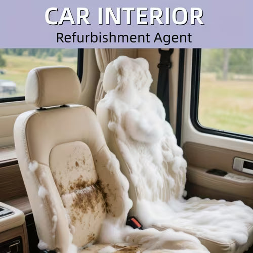 Automotive Interior Foam - Quickly Removes Stains and