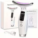 Rechargeable Facial & Neck Skincare Device with 7 Modes