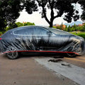 1pc Transparent PE Car Cover