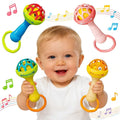 Baby Rattle Toys -4pcs Color Options (Pink