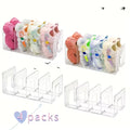 Transparent Acrylic Shoe Rack/Compact Storage Solution