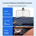 Portable Car Sunshade Protective Curtains