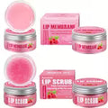 2pcs Lip Care Set/Raspberry Lip Scrub 30G/Deep Clean