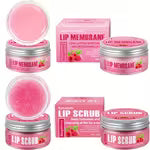 2pcs Lip Care Set/Raspberry Lip Scrub 30G/Deep Clean