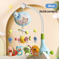 Hanging Rotatable Bedside Night Light with Mobile