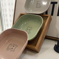 3pcs Non-Spill Cat Bowl Set - Durable Pet-Friendly