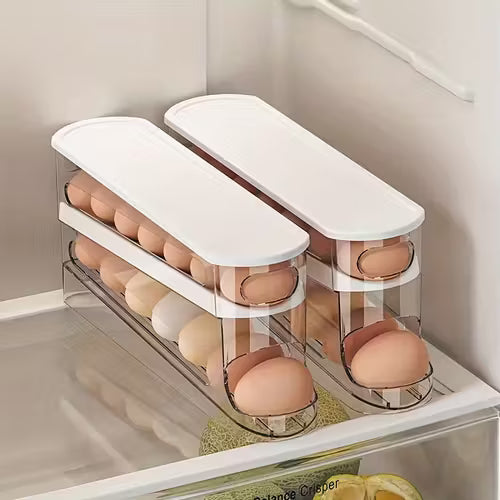 2-Layer Automatic Slide Egg Storage Box