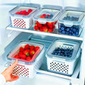 4pcs/set Large Capacity Fruit Storage Containers