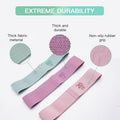 3pcs Fabric Resistance Bands for Working Out