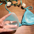 1 Pair Silicone Sticky Bra Inserts