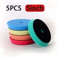 5pcs Coarse Medium Fine Car Polishing Waxing Sponge Pad