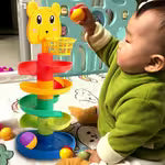 Developmental Toddler Marble Run Tower | Baby Ball