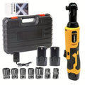 12V Cordless Electric Ratchet Wrench Set