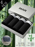 4pcs Men's Casual Flat Underwear