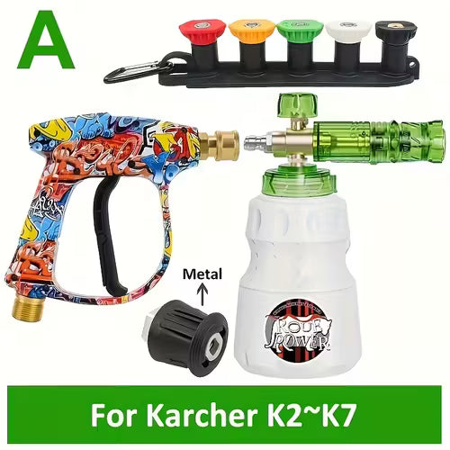 High-Pressure Washer Spray Gun Kit
