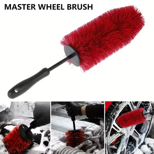 Car Wheel Rim Tire Cleaning Brush Soft Bristle Cleaner