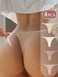 4-Pack Women's Sexy Thongs