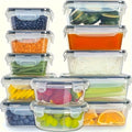 8pcs Set Includes 4 Containers and 4 Lids