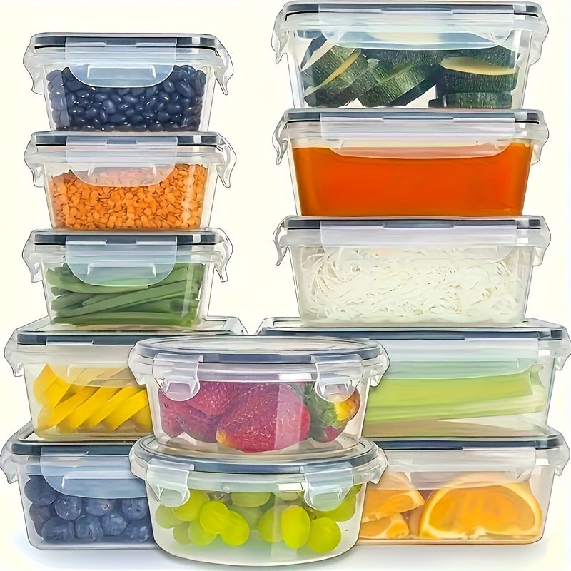 8pcs Set Includes 4 Containers and 4 Lids