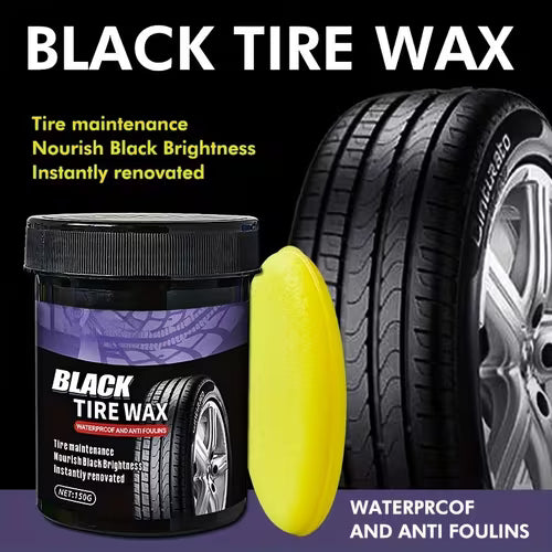 150G Tire Coating Wax for Wheel Maintenance - Provides