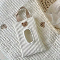 1pc Cute Cartoon Animal Fabric Tissue Holder