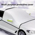 Outdoor Car Cover - Semi-Canopy Sunshade for Summer