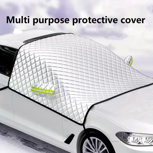 Outdoor Car Cover - Semi-Canopy Sunshade for Summer