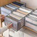 3pcs Set of Premium Fabric Closet Storage Boxes - with