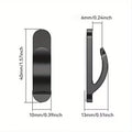 Multiple Black Self- Adhesive Car Hooks- Convenient