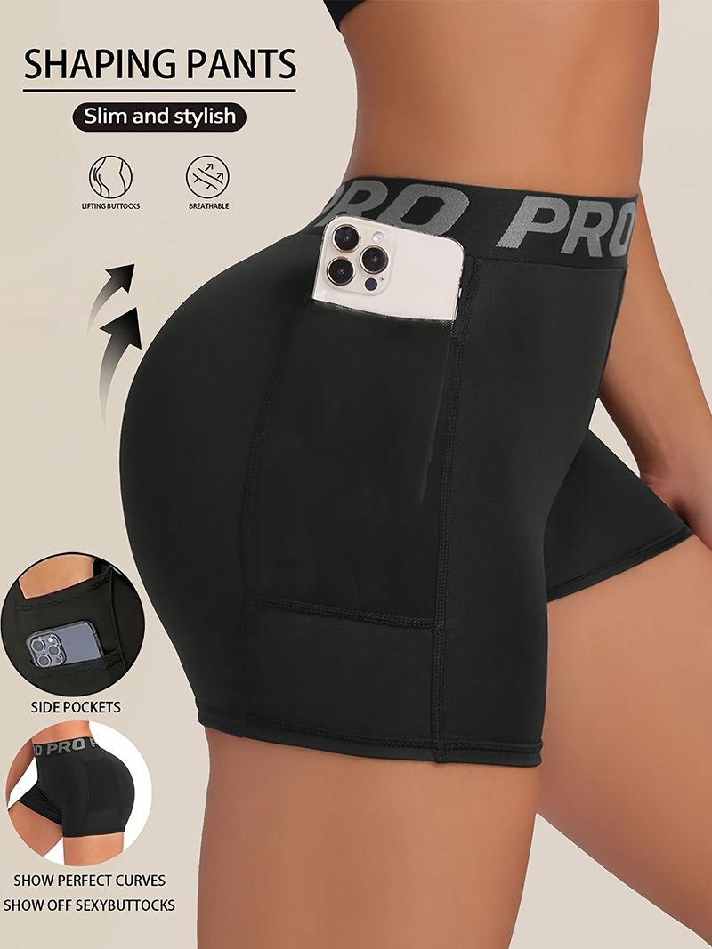 Women's High-Waisted Hip-Lifting Yoga Shorts for
