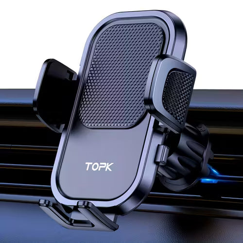 TOPK Car Phone Mount/Hook Clip for Air Vent/360°