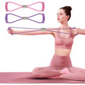 2pcs Figure-8 Resistance Bands