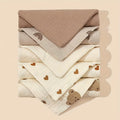 5pcs Baby Drool Bibs